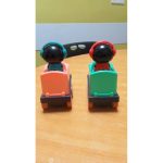 SASA LEO TRAIN FOR KIDS PRESS AND GO TOY CAR GREEN