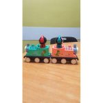 SASA LEO TRAIN FOR KIDS PRESS AND GO TOY CAR GREEN