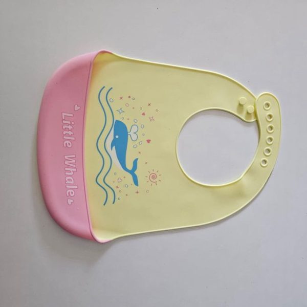 Silicone Bib with Pocket – Mealtime Made Easy
