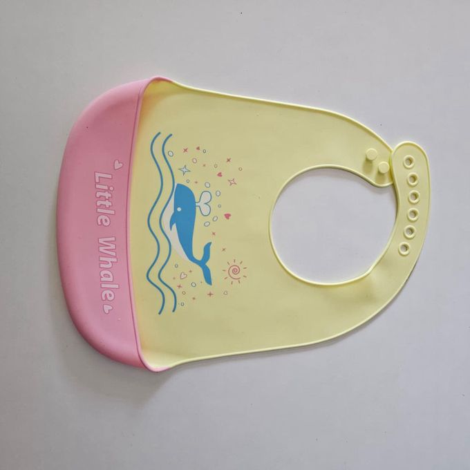 Silicone Bib with Pocket – Mealtime Made Easy