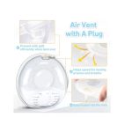 Silicone Milk Shell / Collector (2 Pcs) With Plug