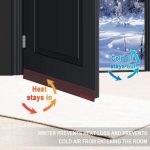 Silicone Self Adhesive Door Bottom Sealing Strip Guard for Home Door Protector for Home from Dust, Insects, Waterproof, Soundproof Door Seal, Door Air Blocker (1 Meter)