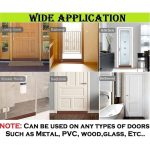 Silicone Self Adhesive Door Bottom Sealing Strip Guard for Home Door Protector for Home from Dust, Insects, Waterproof, Soundproof Door Seal, Door Air Blocker (1 Meter)