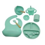 Silicone Weaning/Baby Feeding Set/9 pieces set
