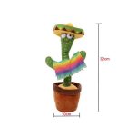 Singing Dancing Talking Cactus Plush Toys With Lights