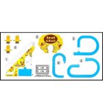 Small Duck Slide Toy with Music & Lights – Battery Operated (3 Ducks, Age 3+)