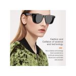 Smart Glasses Bluetooth 5.3 Sunglasses For Men Women Touch Control Music Calling - Black