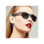Smart Glasses Bluetooth 5.3 Sunglasses For Men Women Touch Control Music Calling - Black