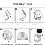 Smart Wearable Electric Breast Pump Silent Milk Collection High Suction Hands-free Invisible Automatic Portable Travel