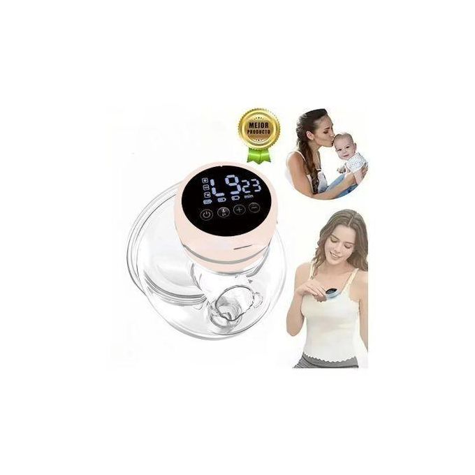 Smart Wearable Invisible Electric Breast Pump Extractors BPA Free 3 Modes & 12 Levels Low Noise