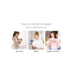 Smart Wearable Invisible Electric Breast Pump Extractors BPA Free 3 Modes & 12 Levels Low Noise