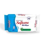 Softcare wet wipes 80 pcs x 2 value pack