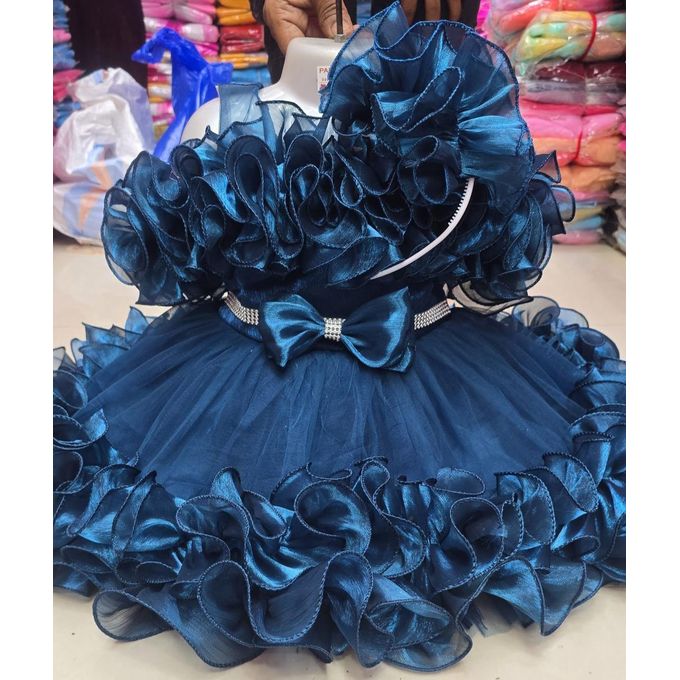Sparkling Sequins Little Girls Dresses Ball Gown Tutu Birthday Party Wedding Gowns Children Girl Stage Dress Wear