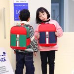 STY Children Schoolbags Boys & Girls Backpacks Kid Canvas Shoulder Bag
