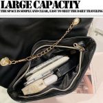 STY Women Small Cross-body Bag Ladies Chain Bag Phone Bag Clutch Mini Black Bag