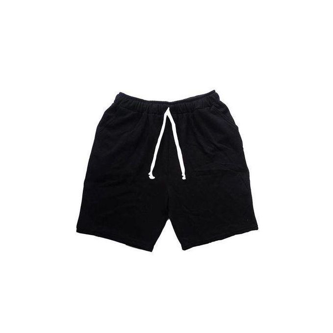 Summer trendy casual men's shorts tie rope