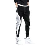 Sweatpants Pockets Pants Man Sweatpants Youthful Vitality Trousers Black