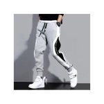 Sweatpants Pockets Pants Man Sweatpants Youthful Vitality Trousers Black