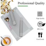 SXCHEN 6 Pcs Table Mat PVC Western Kitchen Dining Room Table Mat