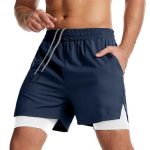 SXCHEN Men's Clothing Activewear Active Shorts Large Size Sports Shorts For Adults Outdoor Quick-Drying Fitness Sports Pants