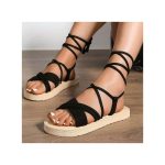 SXCHEN Women's Sandals Casual Flat Shoes Fashion Girls Open Toe Beach Sandalias