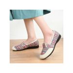 SXCHEN Women's Shoes Flats Loafers Casual Lazy Shoes Outdoor Ballet Shoes