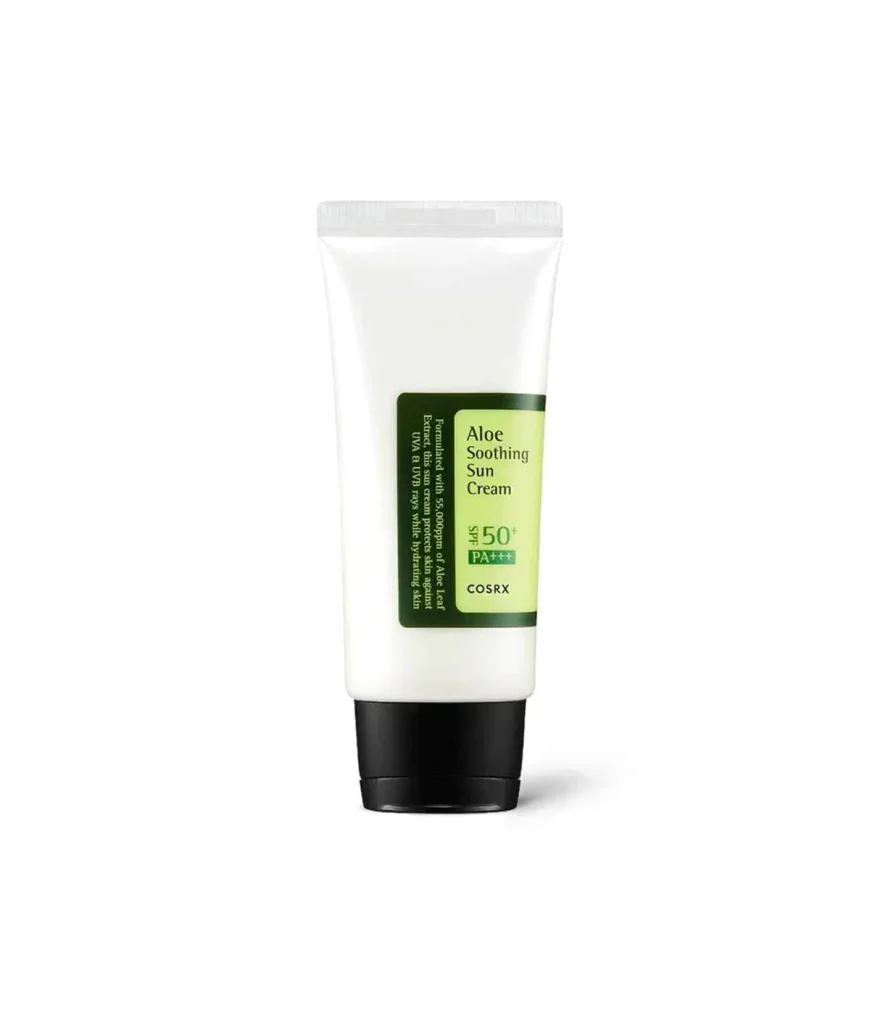 The COSRX Aloe Soothing Sun Cream SPF50+ PA+++