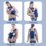 TIMBUTUS Baby Carrier Travel Baby Wrap Carrier/Baby Carrier