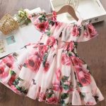 Toddler Kids Party Dresses Summer Girls' Sleeveless Dress