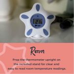 tommee tippee InBath Digital Thermometer for Baby Bath and Room, Waterproof and Floats in Water, 3 Second Readings on Easy to Read LCD Display