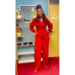 Trendy ladies jumpsuits/ Fashionable elegant jumpsuits- RED