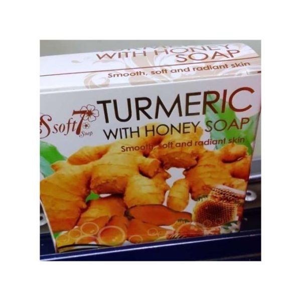 Tumeric Powder Tumeric (ORIGINAL) Soap With Honey For Smooth, Soft & Radiant Skin.