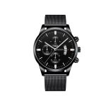 Ultra Thin Stainless Steel Mesh Belt Quartz Business Watch