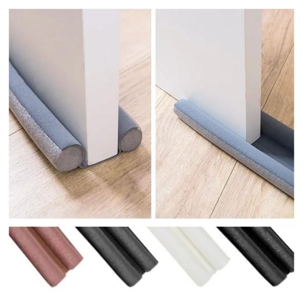 Under Door Seal, Flexible Double Door Bottom Sealing Strip