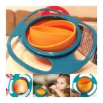 Universal Baby Gyro Bowl Anti Spill Smooth 360 Rotation