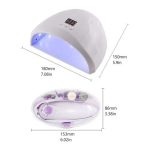 USB 2in1 LED nail dryer + electric nail kit