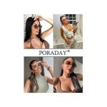 Vintage Rimless Square Sun Glasses For Women Men