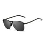 Vintage Square Sunglasses Male UV400 Polarized Lens Sun Glasses