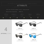 Vintage Square Sunglasses Male UV400 Polarized Lens Sun Glasses