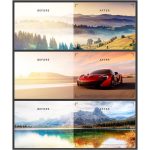 Vintage Square Sunglasses Male UV400 Polarized Lens Sun Glasses