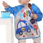 Waterproof kids feeding Bibs