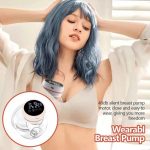 Wearable Electric Breast Pump Silent Milk Collection High Suction Hands-free Smart Invisible Automatic Portable Travel