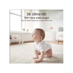 Wireless Baby Monitor With 2K Resolution Display, Xiaovv C1 Smart Baby Monitor IP Camera Xiaovv C1 1080P Wifi Wireles IP Camera Infants Kids Baby Monitor Smart Home Security...