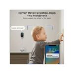 Wireless Baby Monitor With 2K Resolution Display, Xiaovv C1 Smart Baby Monitor IP Camera Xiaovv C1 1080P Wifi Wireles IP Camera Infants Kids Baby Monitor Smart Home Security...