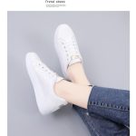 Women Sneakers Women's Shoes Skate Shoes Flat Lace-up Shoes And White Sneakers