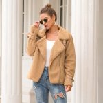 Women's Casual Zipper Warm Coat Office Comfortable Long Sleeve Jackets Business