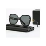 Women's UV-resistant sunglasses, high-end women's style, big face, versatile, slimming, trendy glasses