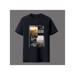 Yixin [4 Pieces] Men's Shirt Short Sleeve T-shirt Half Sleeve 1106