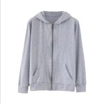 Zipper Jacket Men's Fall Winter Hoodie with Drawstring Pockets Zip-up Long Sleeves Hooded Cardigan for Daily Wear Plus Size