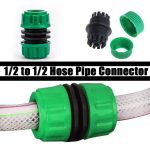 1/2" Universal Garden Watering Water Hose Pipe Tap Plastic Connector Adaptor Fitting Kitchen Tap